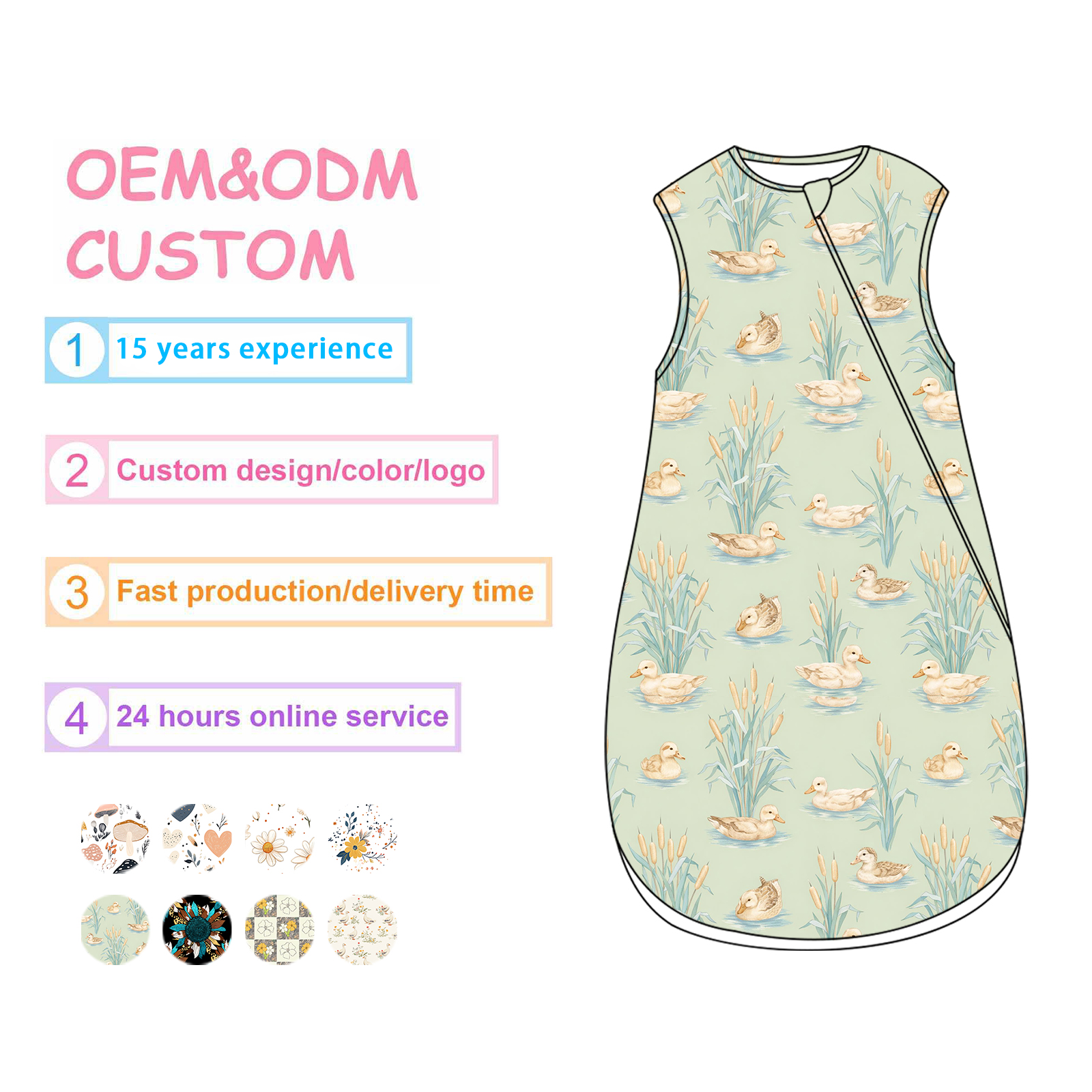 Best Sedex Member Factory Baby Bag Sleeping Direct Mill High Volume Export Expert