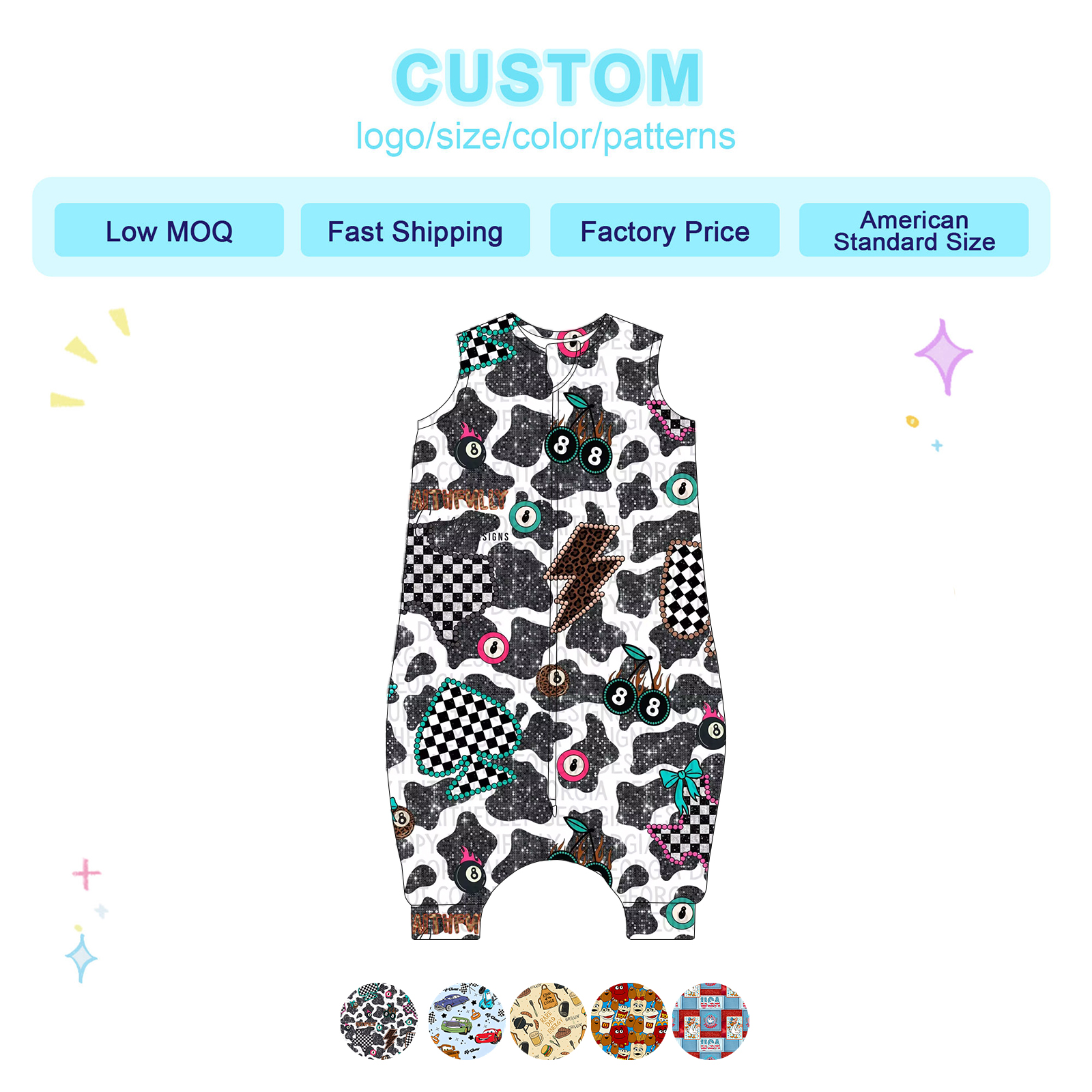 Bamboo Baby Sleep Suit Cuffed Feet Source Factory Supporting Tiered Pricing Contracts Low MOQ