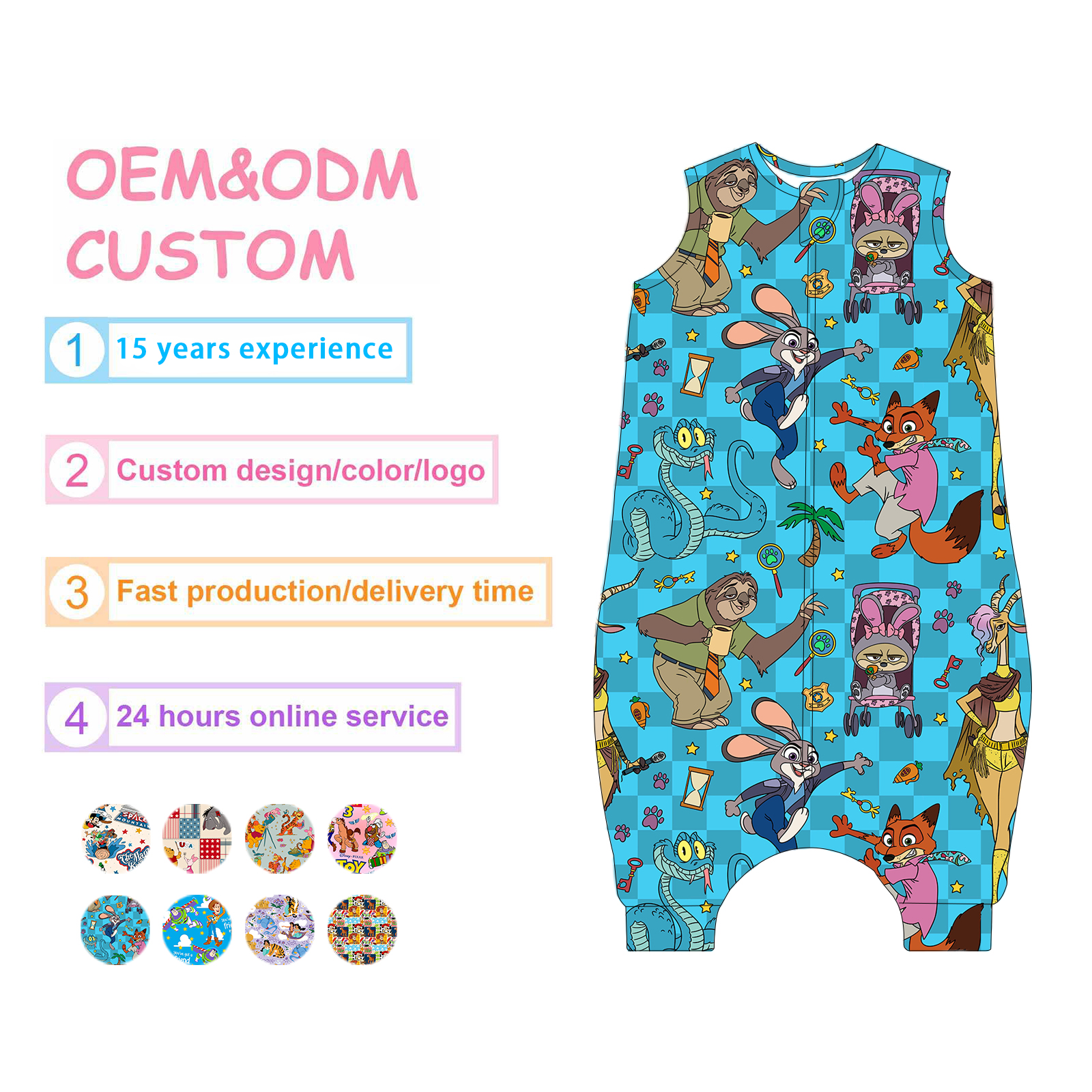 Verified Bamboo Baby Sleep Sack Arms Free Low MOQ Wholesale Partner Fully Eco Friendly Non Toxic Com