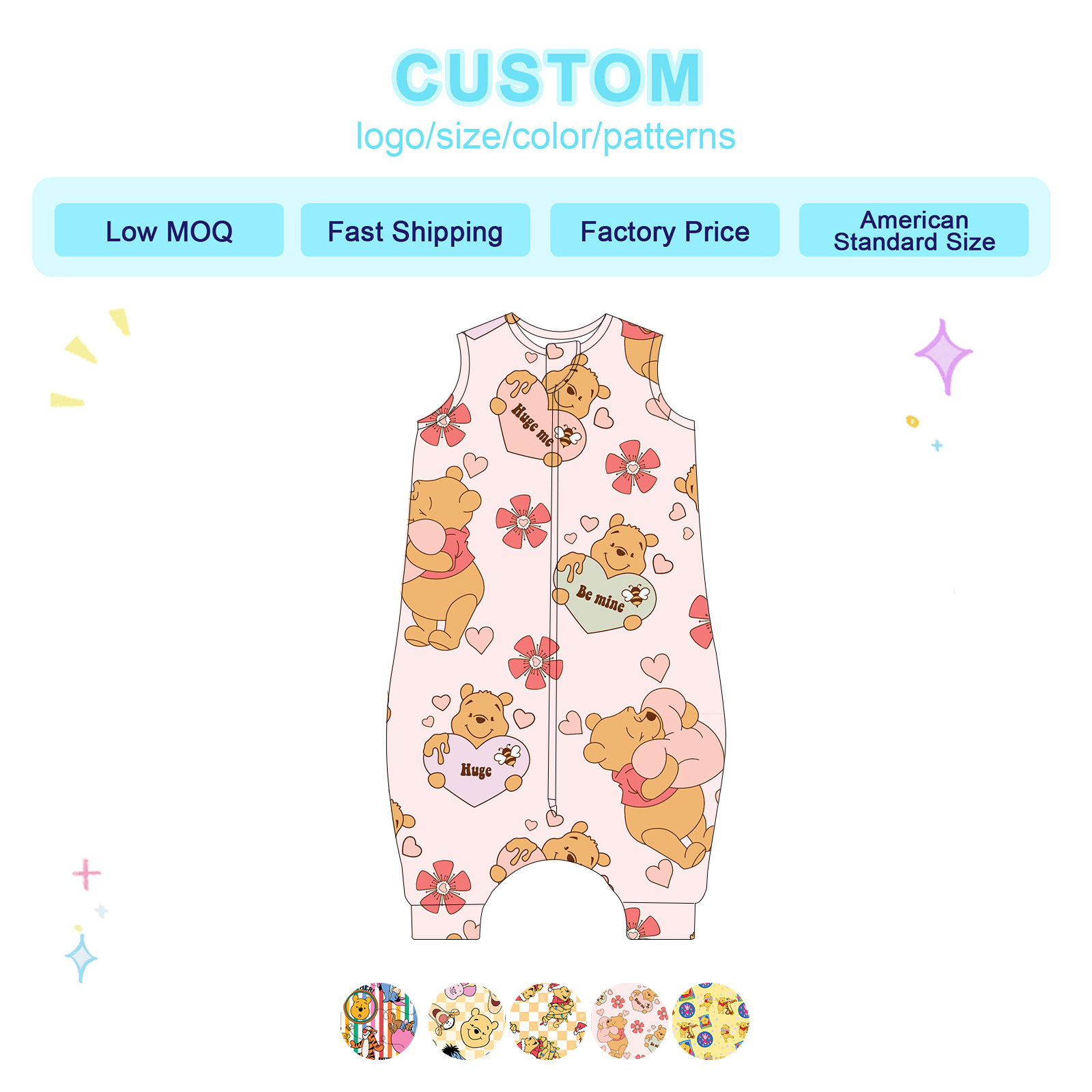 Sleep Sack For Toddlers ODM Supplier Supporting Private Label Low MOQ