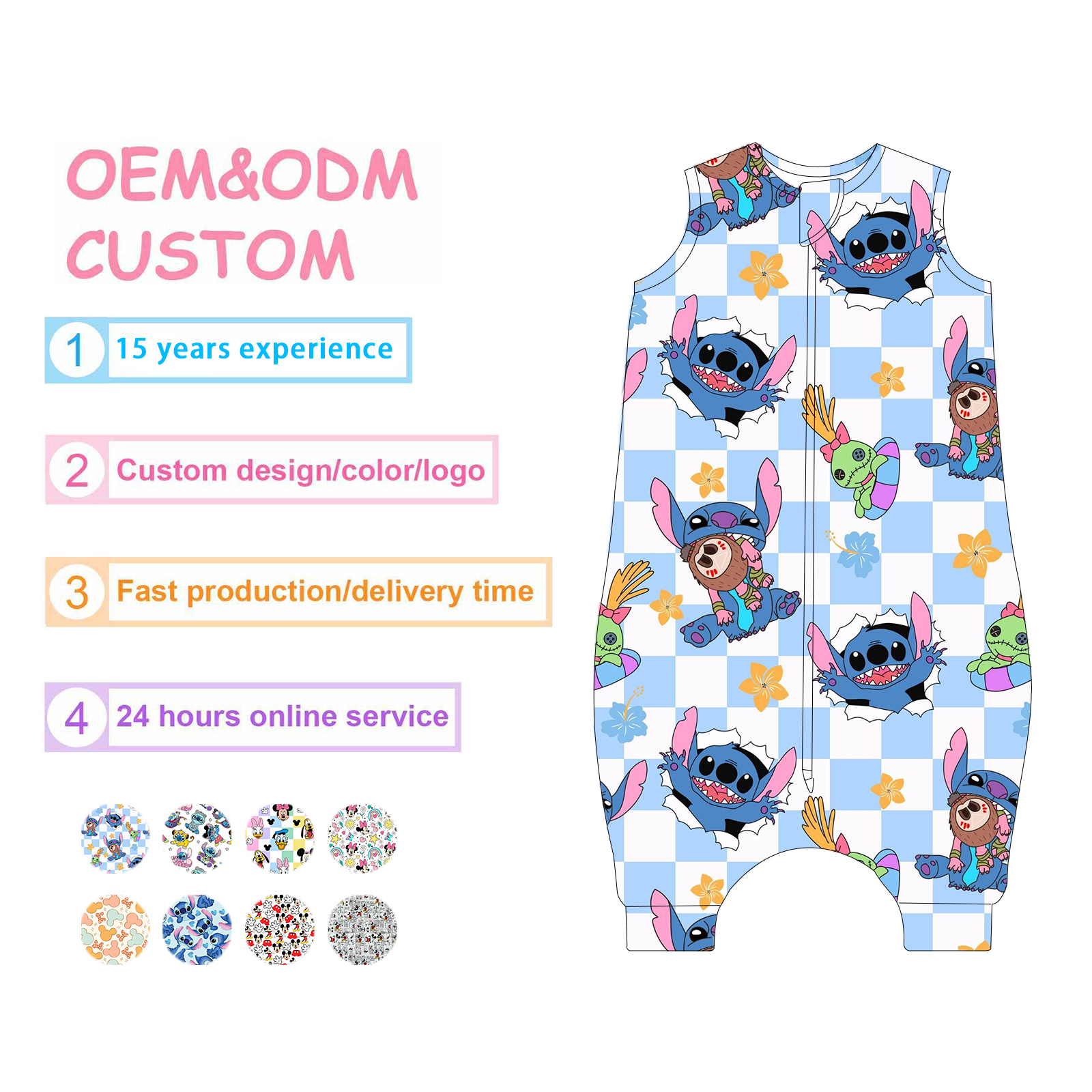 Eco Luxury Swaddle Wrap For Baby With Zipper ODM Supplier Premium CE Approved Bamboo Fabrics