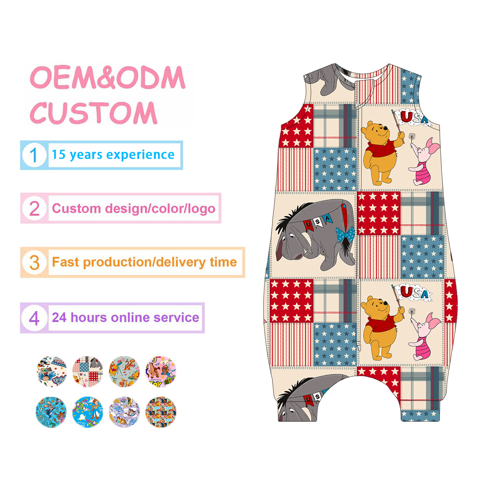 Seamless 2.5 Tog Sleep Sack Supply Chain with ASTM F963 Compliance