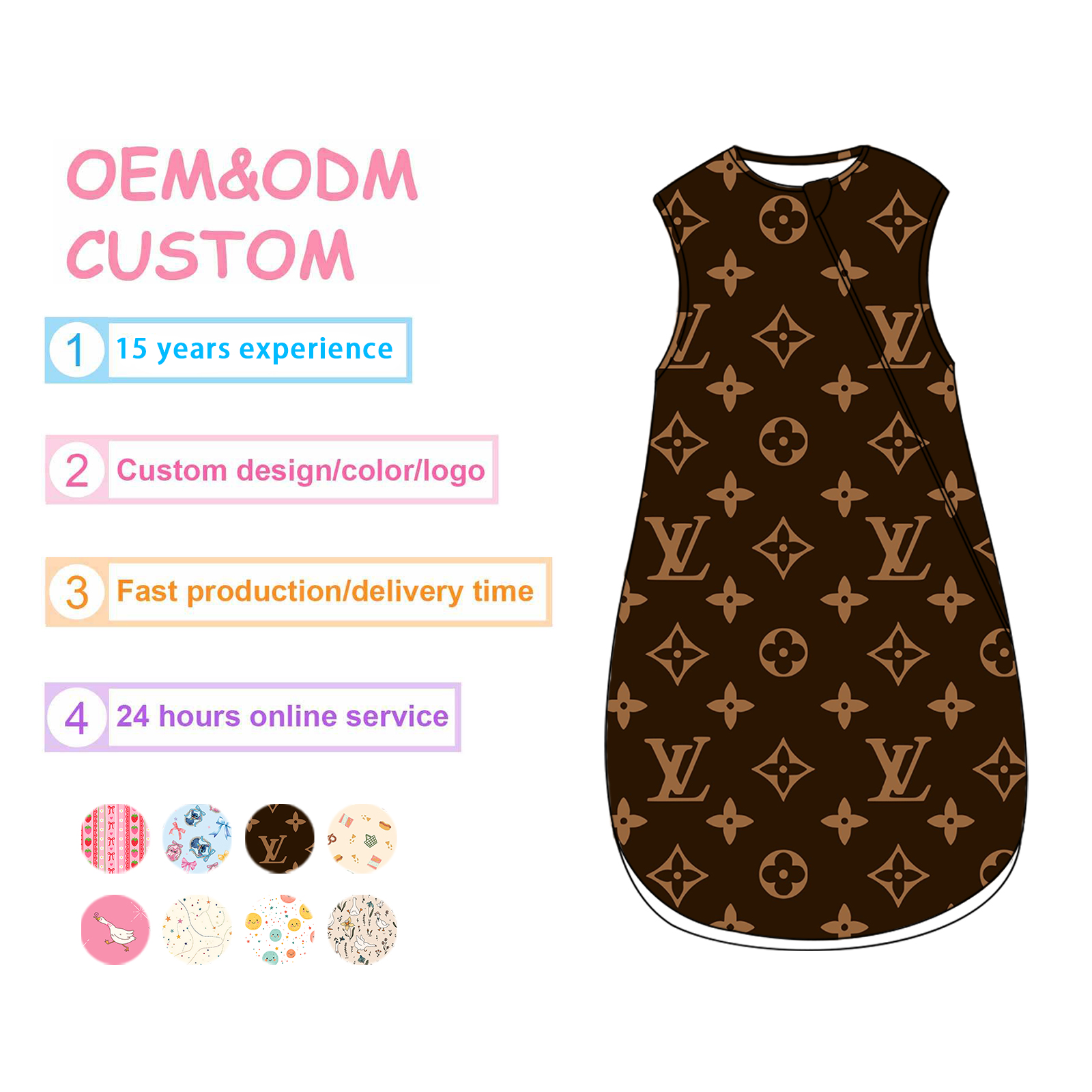 Verified Infant Toddler Sleeping Bag Bulk Wholesale Partner Fully SMETA Approved Compliant Manufactu