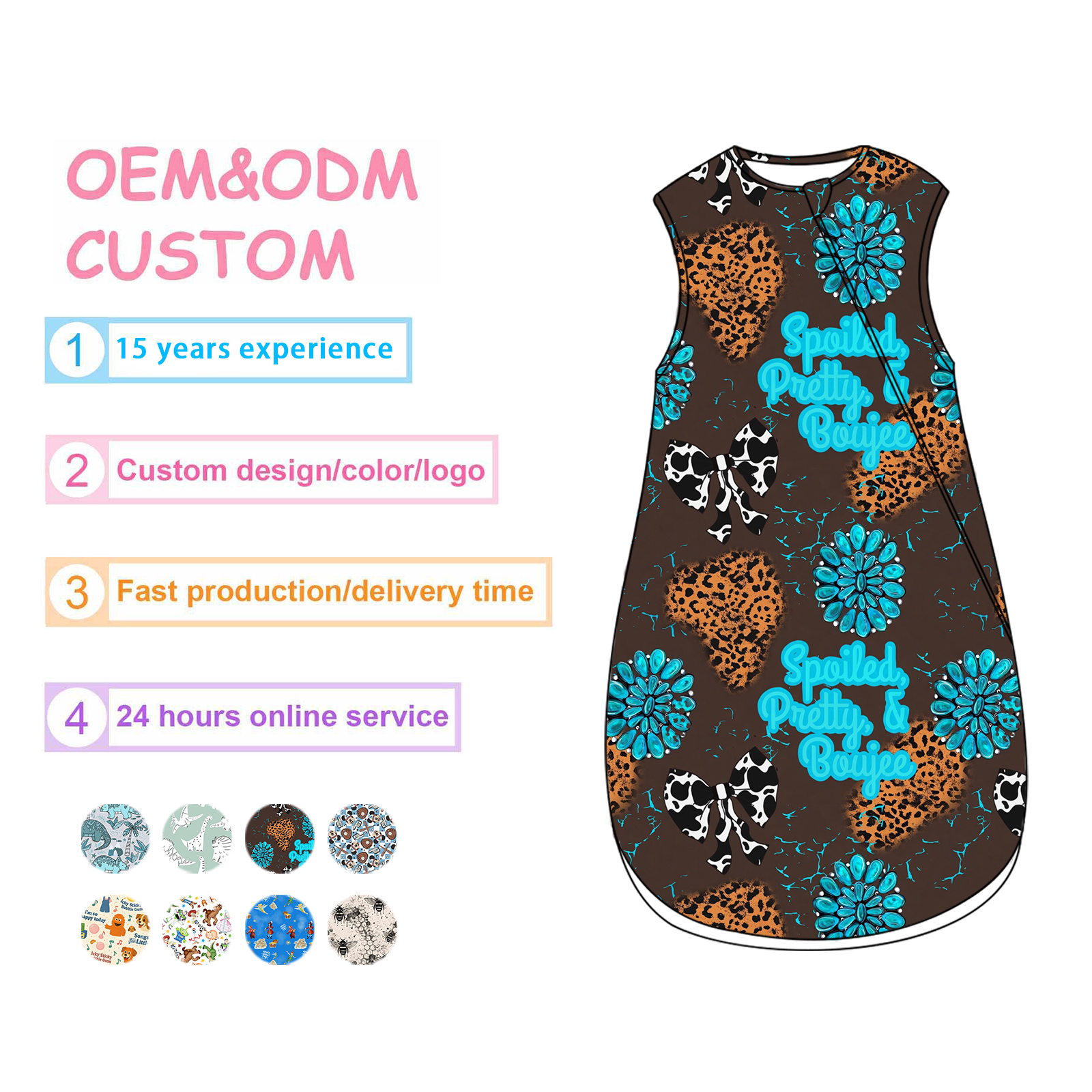 Leading 2.5 Tog Sleep Sack Ergopouch OEM Factory with GRS Recycled Poly