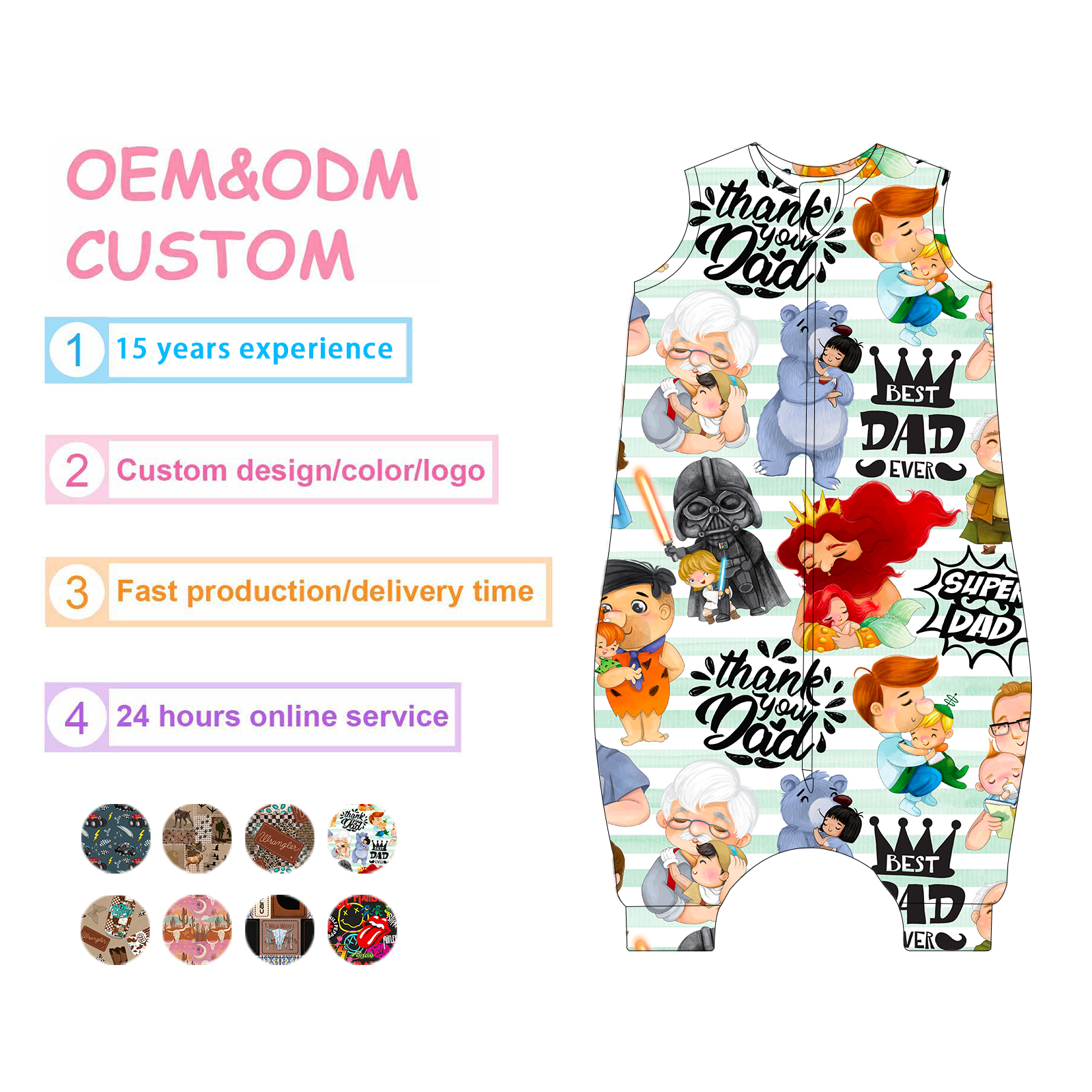Mass Production Bamboo Sleep Sack With Feet OEM Factory Scalable Solutions for Big Brands