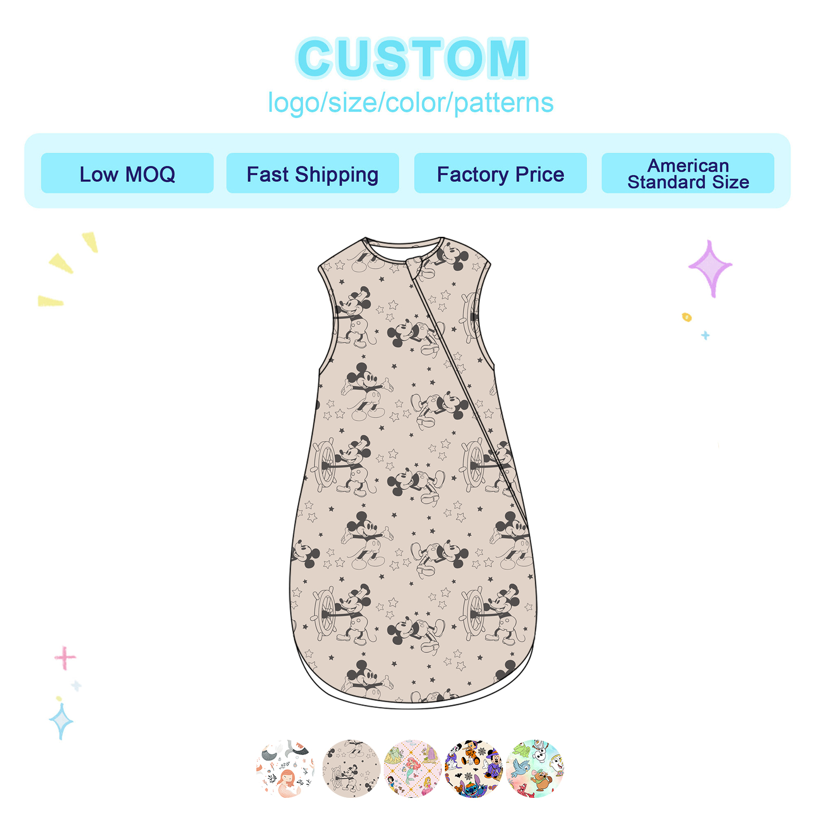 Newborn Sleep Sack Baby Swaddle Source Factory