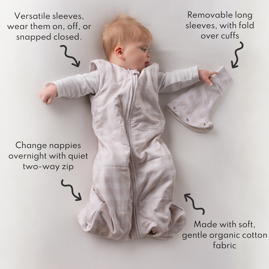 Bespoke Sleeping Bag Baby Temperature Garment Plant Curated Styles for Independent Boutiques