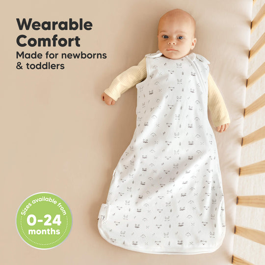 Scalable Private Label Muslin Baby Sleep Bag Ready to Ship Stocks Grow Your Boutique with Us