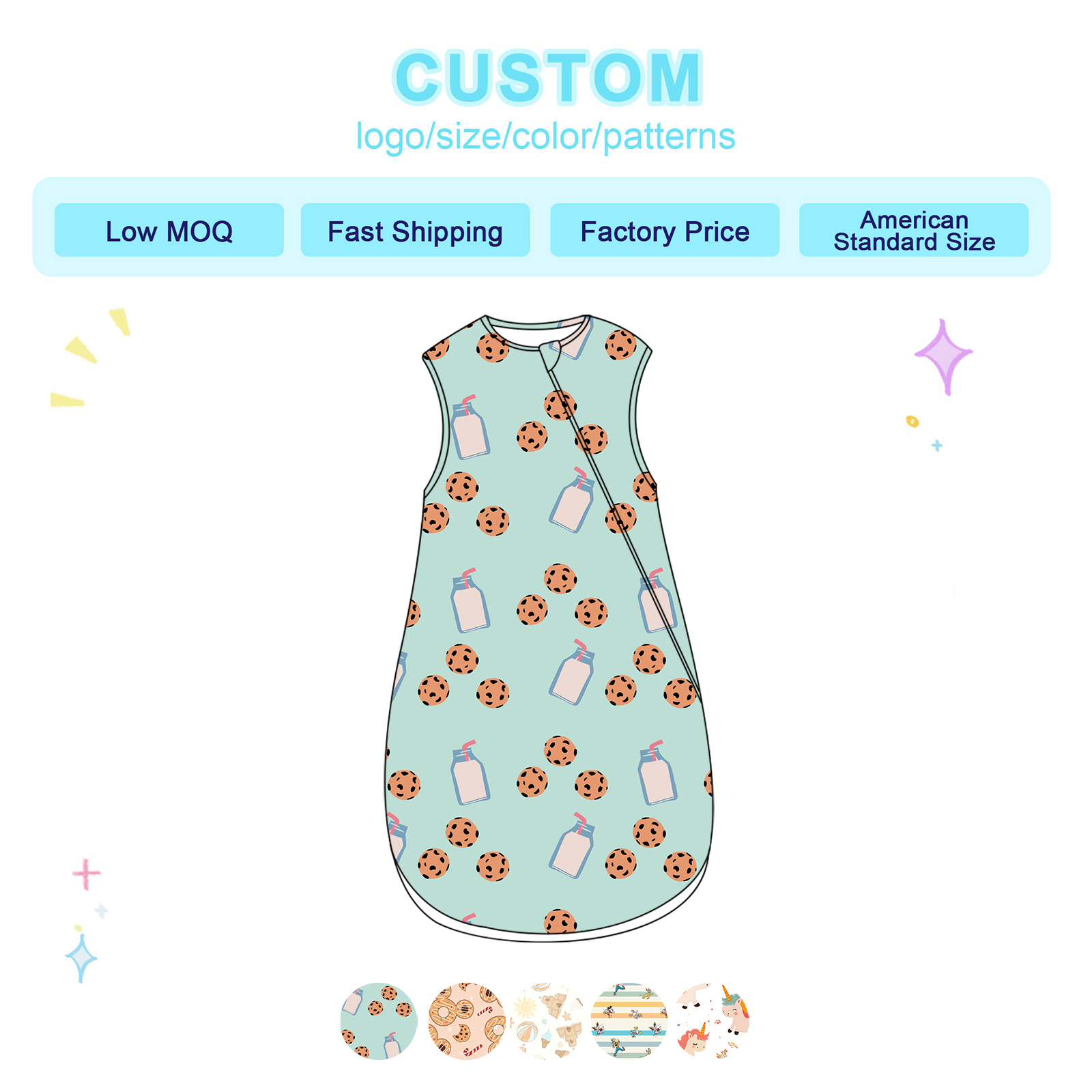 Mass Production Best Baby Sleeping Bag Newborn Verified Manufacturer Scalable Solutions for Big Bran
