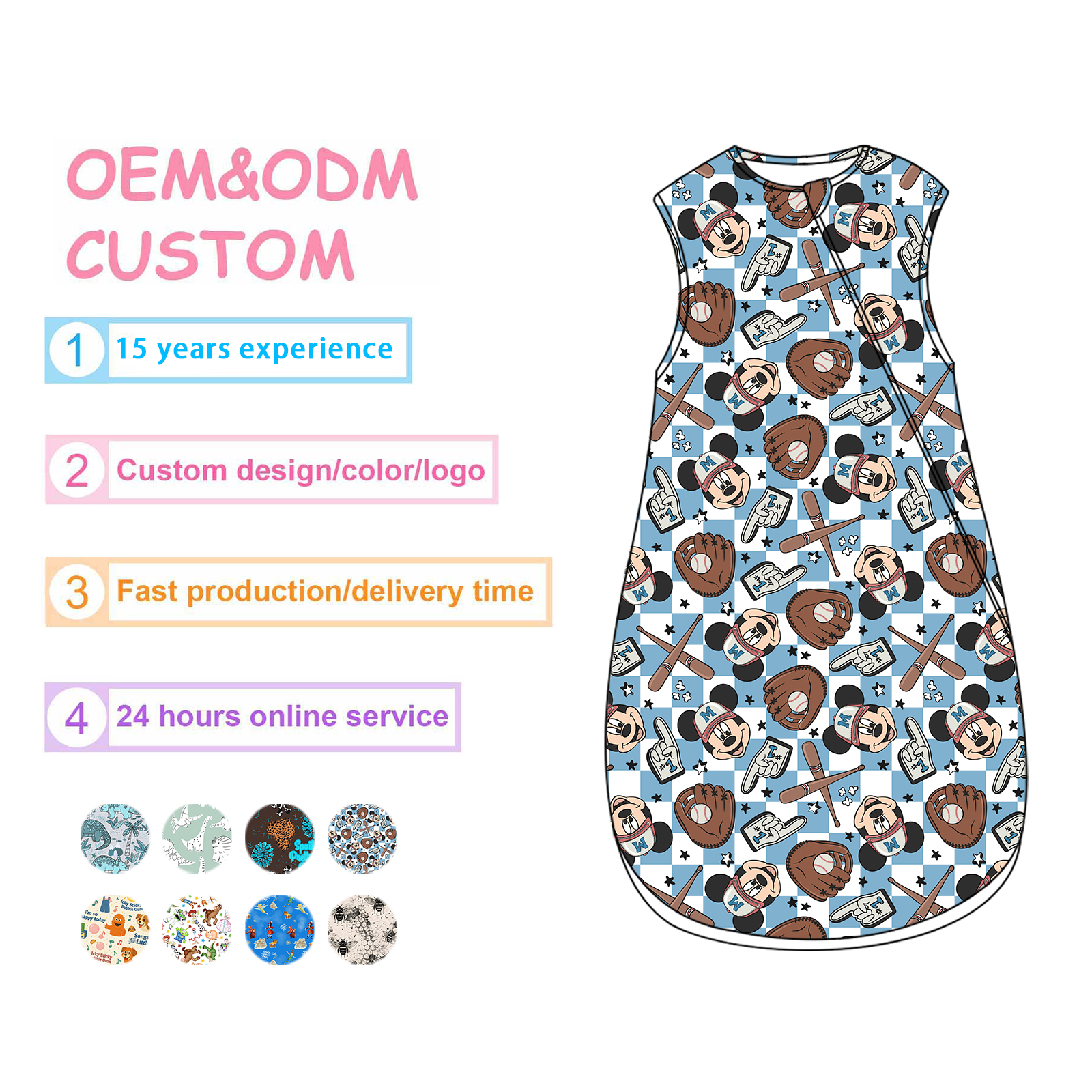 High Quality Sleep Sack Without Zipper Verified Manufacturer for Global Wholesalers